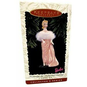 Ornament Hallmark Keepsake Barbie Doll Enchanted Evening Collectors Series 1996